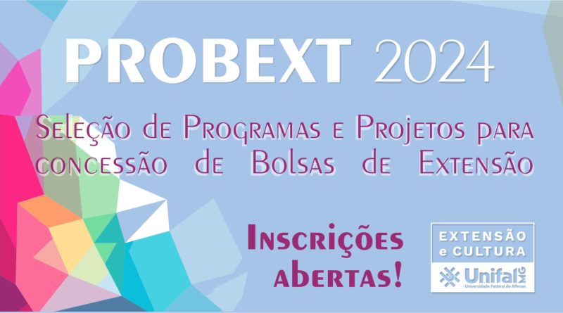 Probext Editais Para Concess O De Bolsas A Programas E Projetos