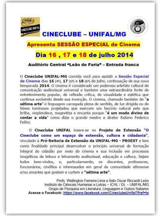 Cineclube Unifal