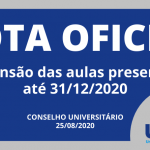 Suspensão das aulas presenciais até 31/12 é noticiada pelo Jornal Estado de Minas e pela EPTV
