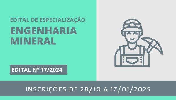 Especialização em Engenharia Mineral