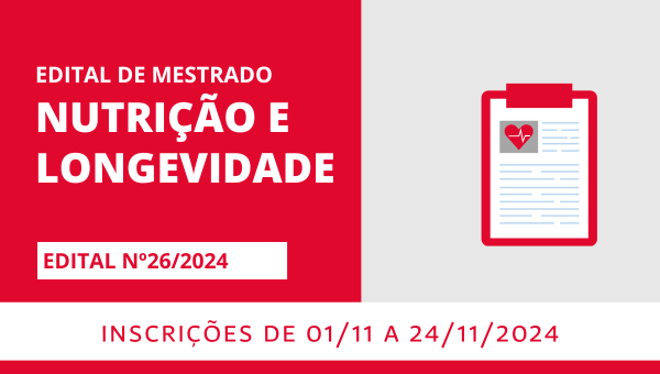 Mestrado em Nutrição e Longevidade